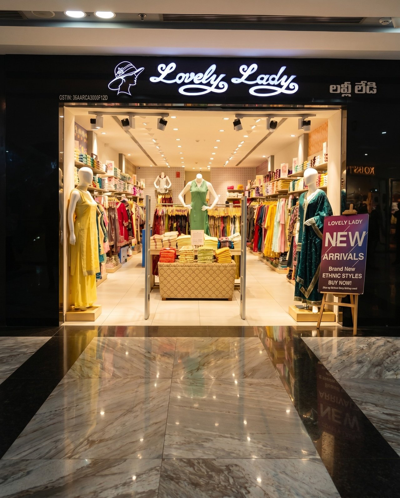 Lovely Lady store at Sarath City Capital Mall, Hyderabad